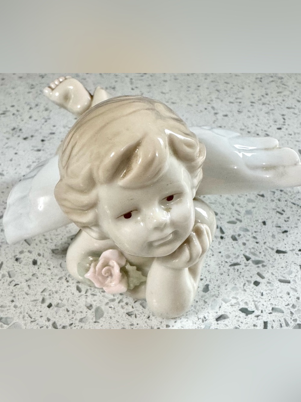 Vintage Russ Berrie Dreamangels Mischief in Heaven Cherub Figurine - Picture 2 of 6